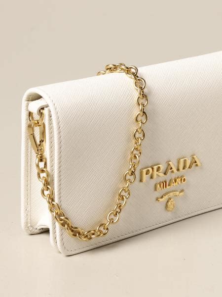 prada white purse|prada white shoulder bag.